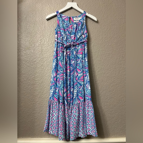 Lilly Pulitzer for Target Other - Lilly Pulitzer for Target Maxi Dress My Fans Blue size XS